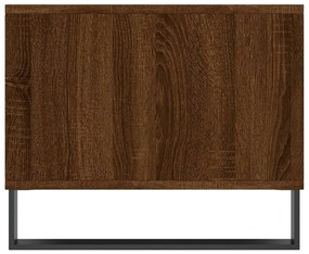 Mesa centro 90x50x40 cm derivados de madeira carvalho castanho