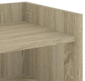Aparador 73,5x35x75 cm derivados de madeira carvalho sonoma