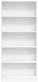 Estante 80x24x176 cm derivados de madeira branco