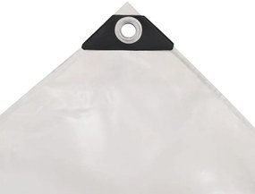 Lona 650 g/m² 3x3 m branco