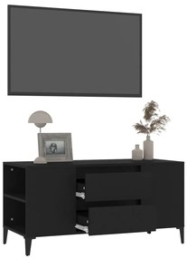 Móvel para TV 102x44,5x50 cm derivados de madeira preto
