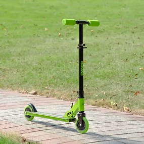 HOMCOM Trotinete para Crianças acima de 3 Anos Dobrável Scooter de 2 R