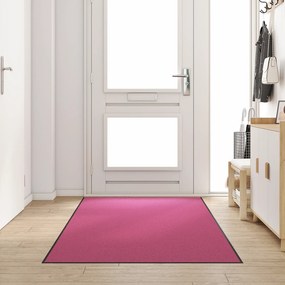 vidaXL Capacho Rosa - Lavável, 120x250 cm