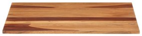 Tampo de mesa madeira de acácia maciça 15-16 mm 60x60 cm