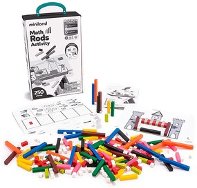 Jogo Miniland Activity Tiras Favorece a Logica Matematica 375x380x100 mm