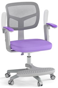 Mesa de estudo com quadro de cortiça, estação de carregamento, prateleiras ajustáveis e 2 gavetas, escrivaninha infantil para quarto, branca