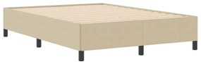 Cama vidaXL Verde Claro Cinza 160x200 cm Tecido Corduroy