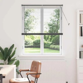 vidaXL Persiana de Janela Cinzento-escuro 100 x 175 cm Alumínio