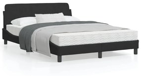 vidaXL Estrutura de cama sem colchão 120x200 cm veludo preto