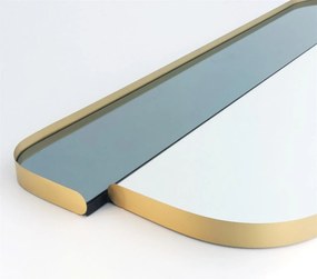 Espelho Day &amp; Night – Dourado – 60 cm x 130 cm