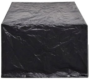 Conjunto capas p/ mobiliário jardim 2 pcs 8 ilhós 180x140 cm