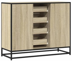 Aparador 92x35x76 cm derivados de madeira carvalho sonoma