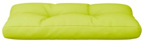 Almofadão p/ sofá de paletes 70x40x12 cm tecido verde brilhante