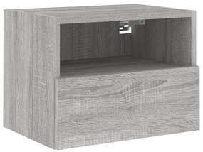 Móveis parede TV 2 pcs 40x30x30 cm deriv. madeira cinza sonoma