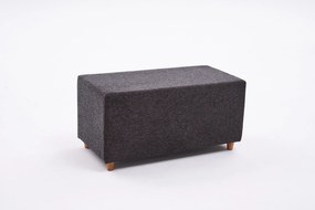 Pouffe Genma Gabbana – Anthracite Copper – 80x40x40 cm