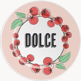 Prato em porcelana Dolce Tomatoes