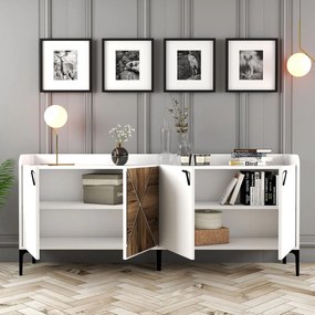 Console Venedik – Branco – 180x78x35 cm