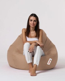 Puff de Jardim Premium XXL – Vison – 130x115x39 cm | Tribo Home