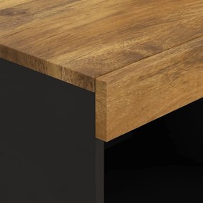 Móvel de apoio 85x33x107 cm madeira de mangueira maciça