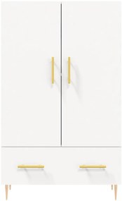 Aparador alto 69,5x31x115 cm derivados de madeira branco