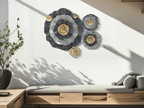 PAINEL DE FERRO 3D OTOS CM 100X8X80 MULTICOLOR