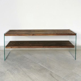 Móvel TV TV103 – Nogueira – 120 cm x 45 cm x 35 cm