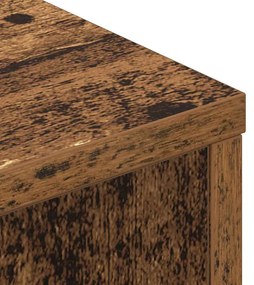 Cabeceira com Armário Madeira antiga 180 x 17 x 104.5 cm