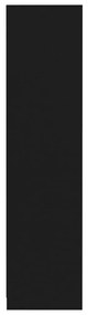 Roupeiro 50x50x200 cm derivados de madeira preto