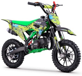 MINI MOTO PARA CRIANÇAS MiniCross Roan RXF 49cc 4.5CV Verde