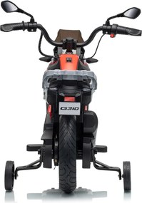 Mota eletrica para Crianças 2 a 5 anos 12V BMW G310GS Rodas EVA, vermelha
