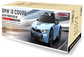 Carro elétrico infantil bateria BMW I8 Coupe 12V Controlo Remoto 2,4GHz Laranja