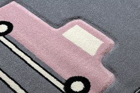 Tapete PETIT TOYS BRINQUEDOS CARROS cinzento