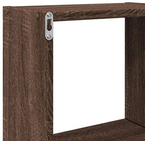 Armário parede 78x18x71 cm derivados madeira carvalho castanho
