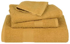 Toalhas de bidé 4 pcs 30x50 cm 360 gsm 100% algodão ouro