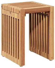 Conjunto de Mesas Laterais de Jardim 3 pcs Madeira Sólida de Teca