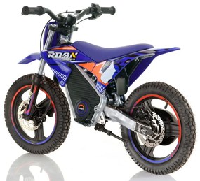 Mini moto elétrica para crianças Minicross electrica 350W 14/14" Warrior MX-E350 Azul