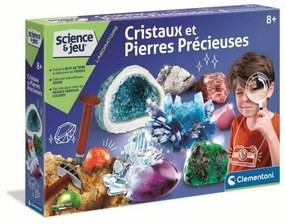 Jogo de Ciência Clementoni Crystals And Gemstones