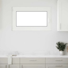 vidaXL Janela de porão "RISOR" 100x70 cm oscilobatente DIN esquerda antracite