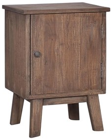 Mesa de cabeceira 40x30x53 cm madeira de teca maciça