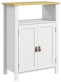 kleankin Móvel Casa de Banho Armário Casa de banho com 2 Portas Compar