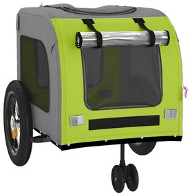 Trajeto para Bicicleta de Animais , Verde e Cinza, feito de Tecido Oxf