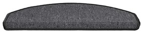 Tapetes de escada 20 pcs 65x24x4 cm antracite