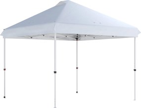 Outsunny Tenda de Jardim Exterior 3x3 m Tenda Dobrável Pop-up Rodas Proteção Solar UPF50+ Altura Ajustável Branco | Aosom Portugal