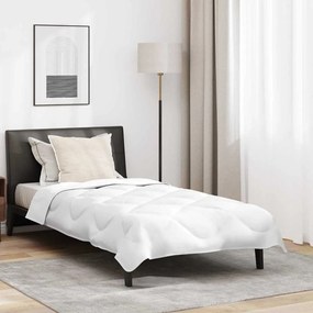vidaXL Edredom de Verão Simples 2 pcs Branco 140 x 220 cm Microfibra