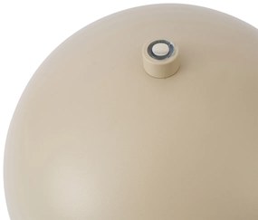 Candeeiro de Mesa Exterior Bege Incl. LED Regulável em 3 Níveis IP44 Recarregável - Keira Moderno
