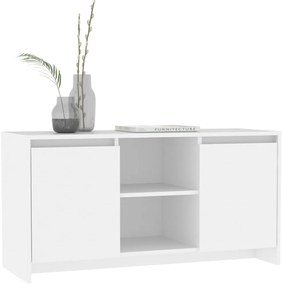 Móvel de TV 102x37,5x52,5 cm derivados de madeira branco