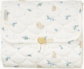 Muda-fraldas em algodão orgânico Blueberries