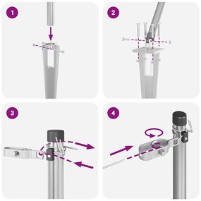 Posts de Cerca com Espeto, 26 pcs, Ø32 mm, 170 cm, Aço Galvanizado