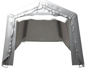 Tenda de armazenamento 300x750 cm aço cinzento
