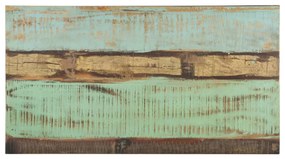 Mesa de centro 110x60x35 cm madeira recuperada maciça